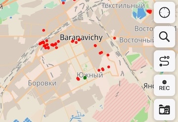 Дрэвы са стылем MapCSS