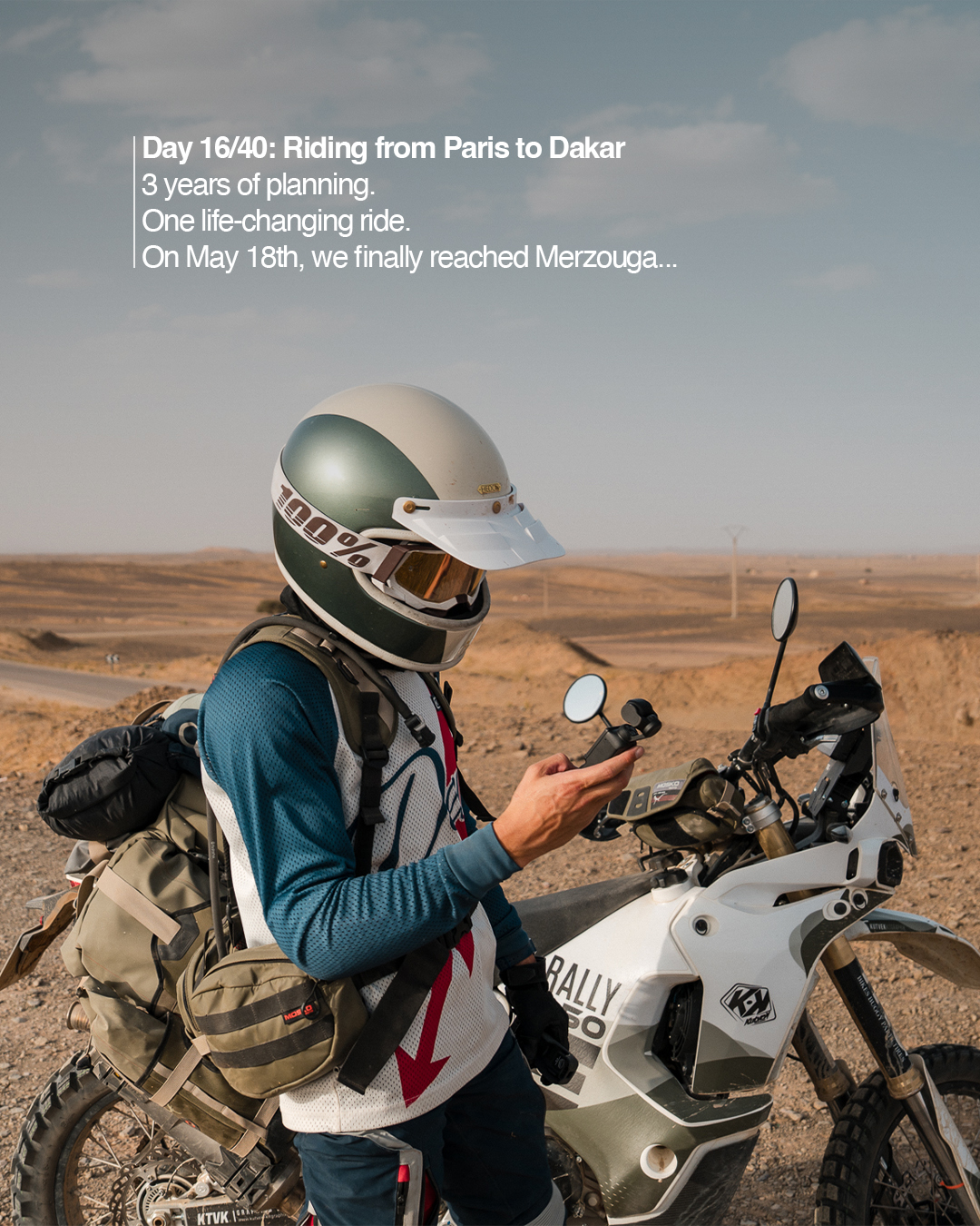 Moto avec Guru Maps, photo de @lallemand.clement