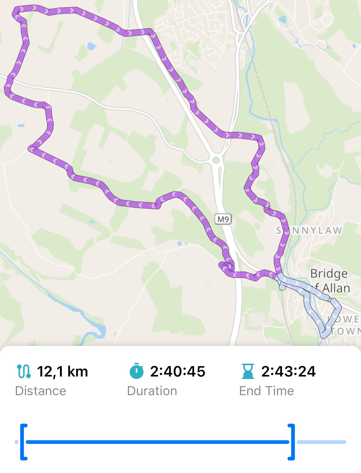Recortar um trajeto no Guru Maps
